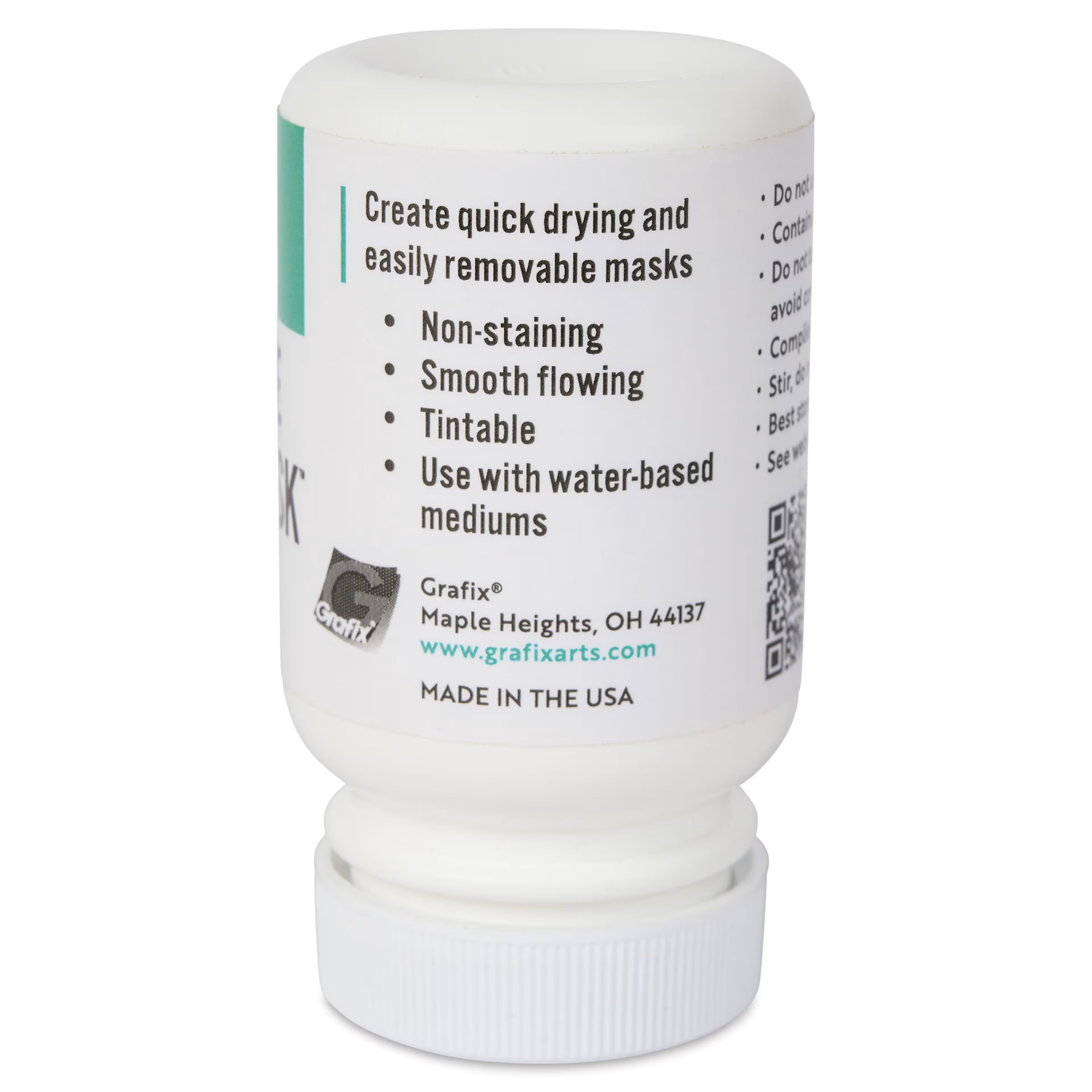 Grafix Incredible White Mask Liquid Frisket 2oz