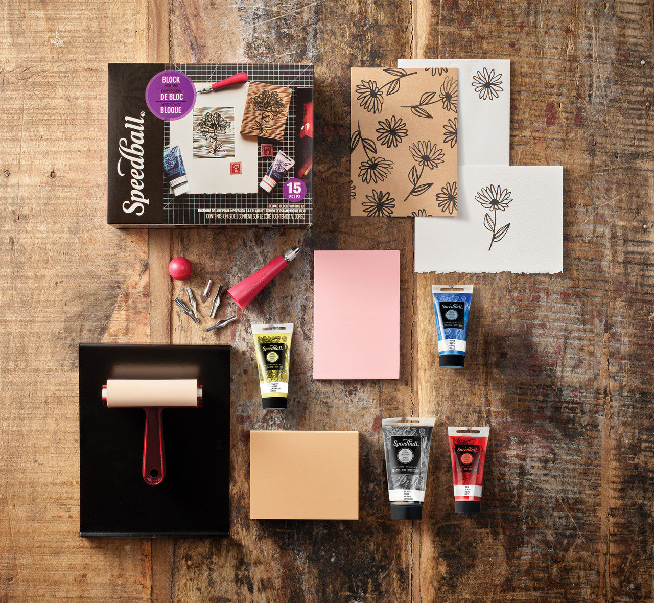 Speedball Deluxe Block Printing Kit - Wyndham Art Supplies