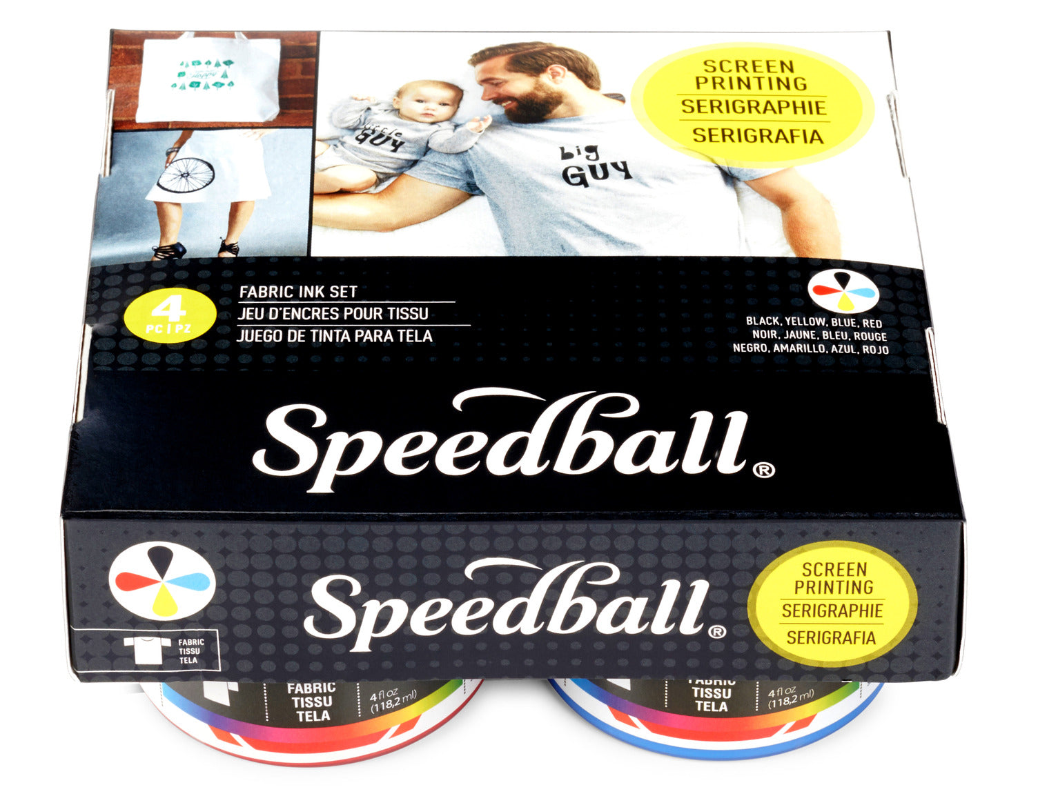 Speedball Screenprint Fabric Ink Sets - Wyndham Art Supplies