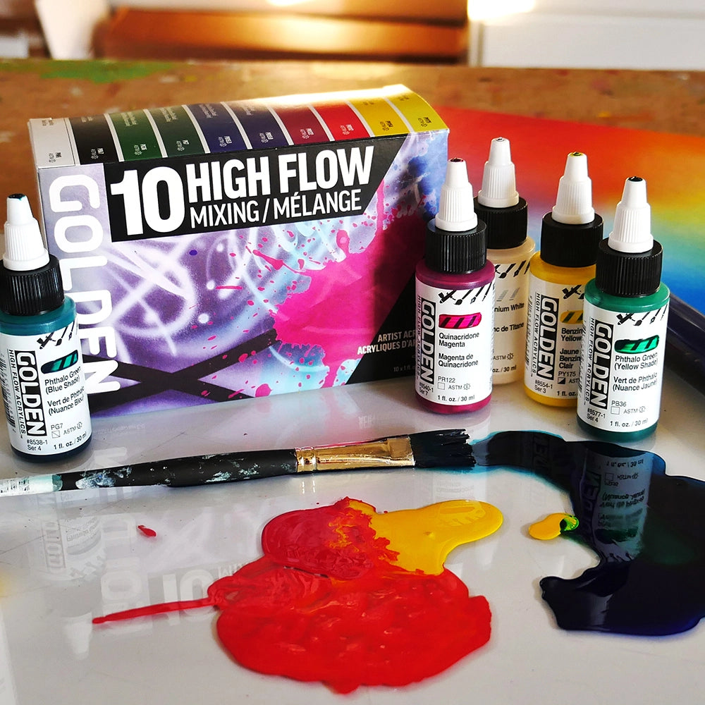Golden High Flow Acrylic Sets