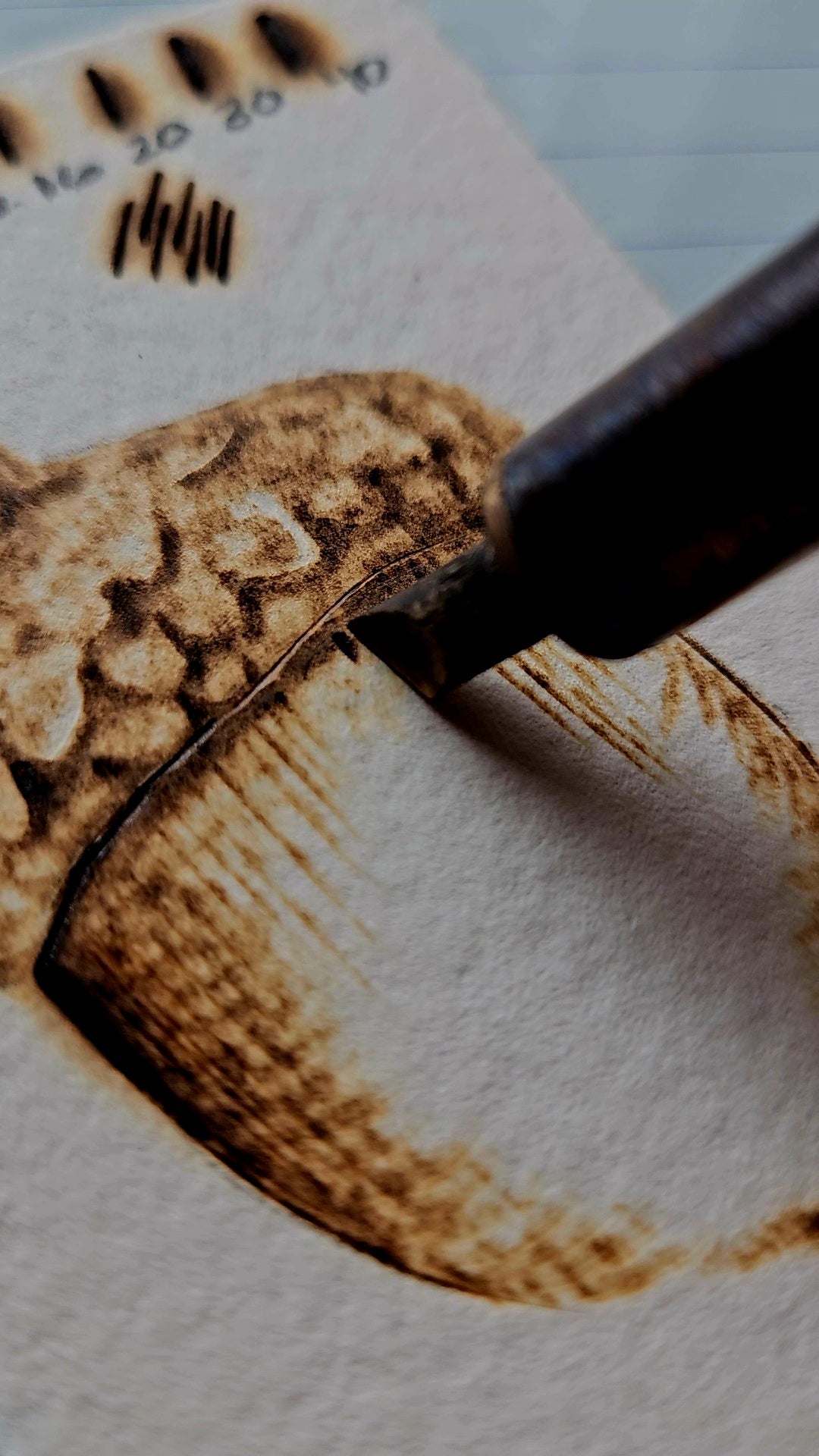 Paper Pyrography