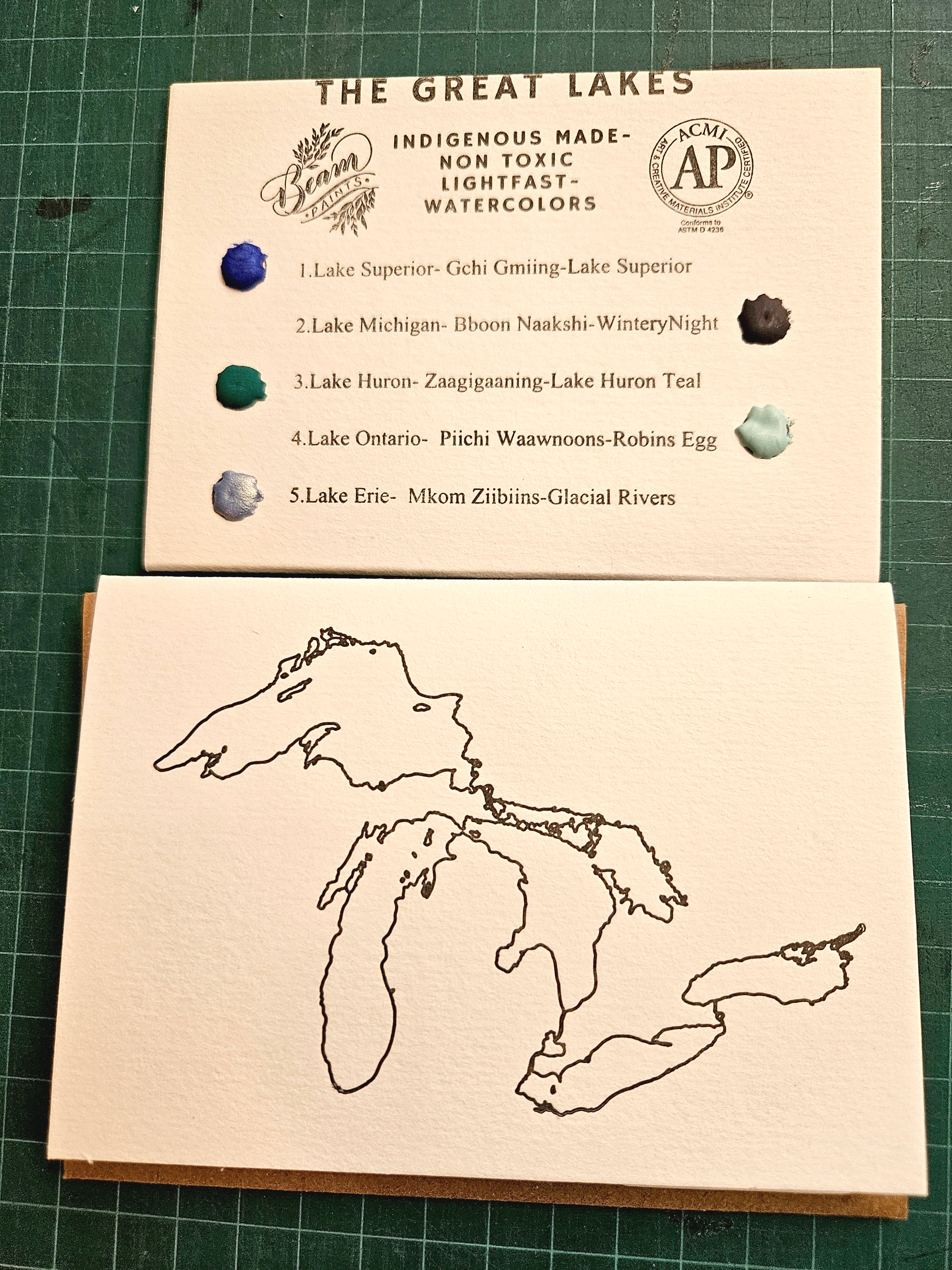 Beam Paintable Cards (With Paint!)