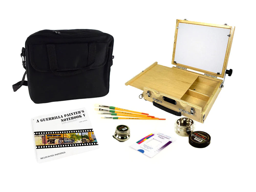 Guerrilla 8x10 Cigar Box Travel Kit V3.0 - Wyndham Art Supplies