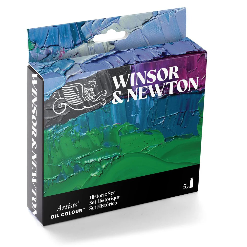 Winsor Newton Artist Oil Paint Sets 5x37ml Tubes