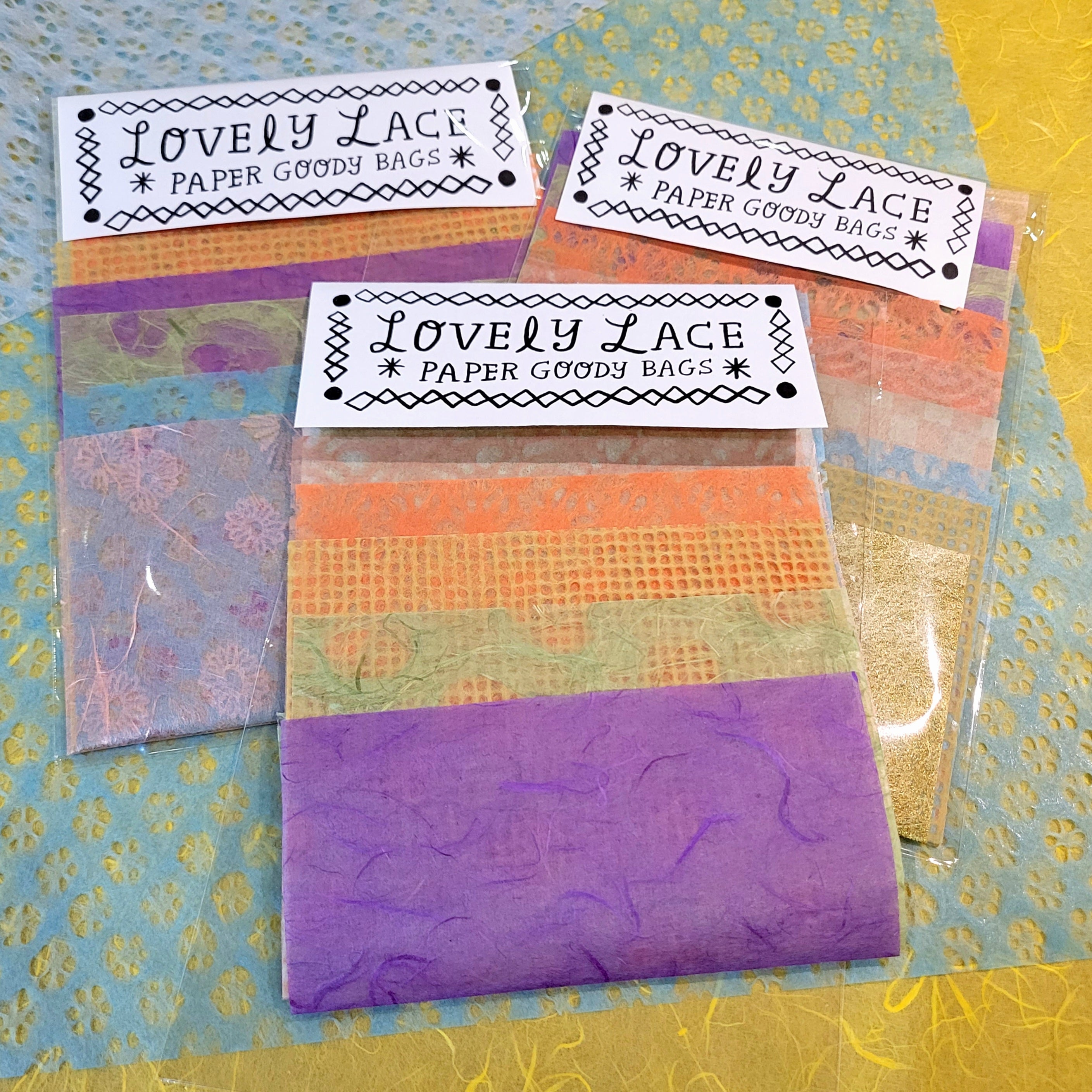 Lovely Lace Paper Goody Bag