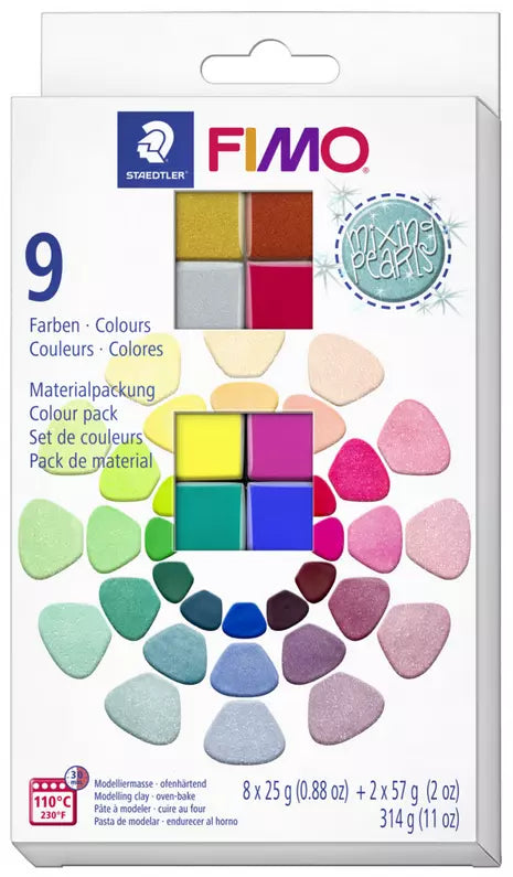 Fimo Soft Polymer Clay Half Block Sets