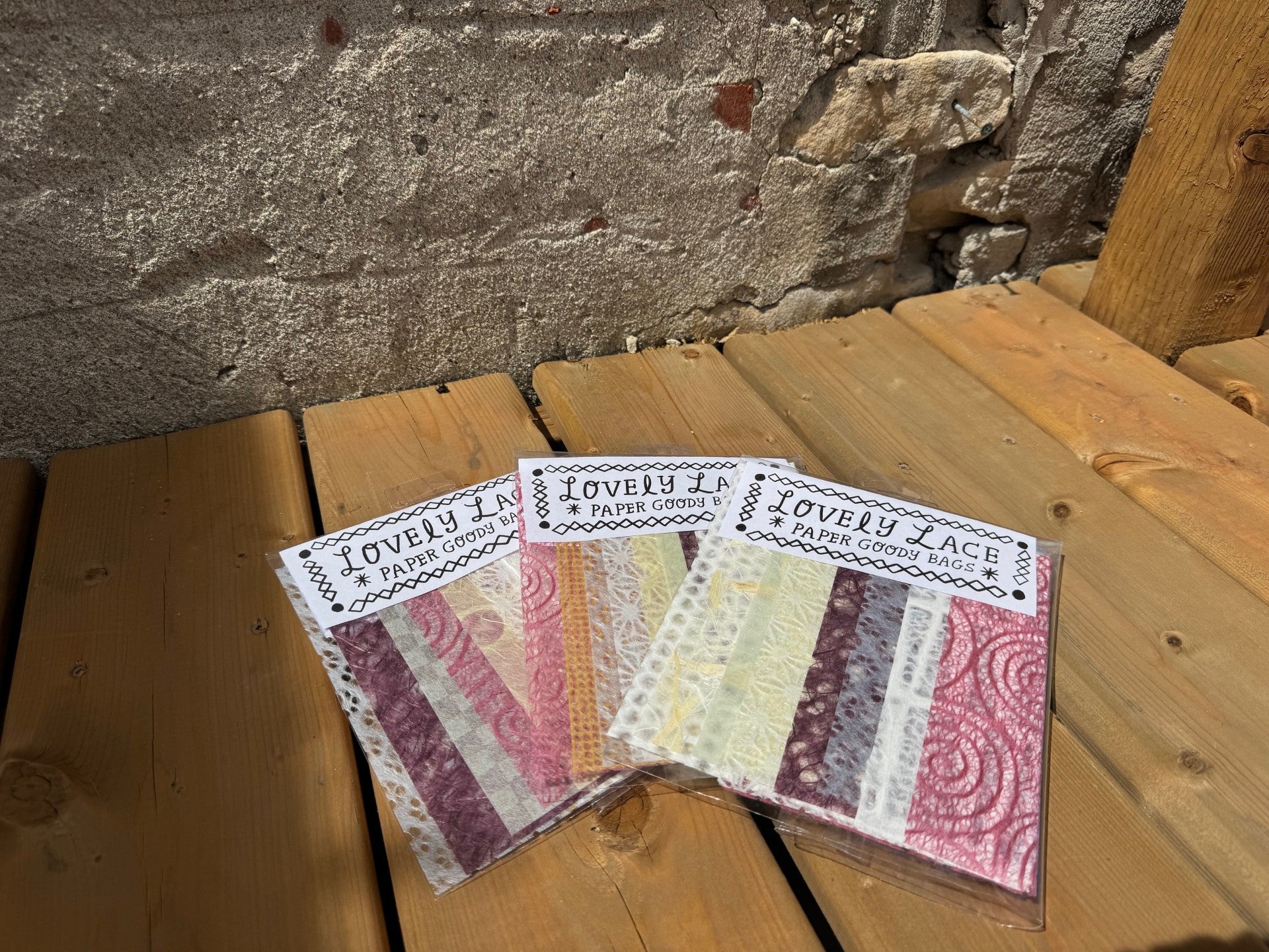 Lovely Lace Paper Goody Bag