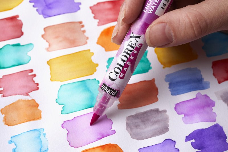 Pebeo Colorex Watercolour Brush-tip Markers