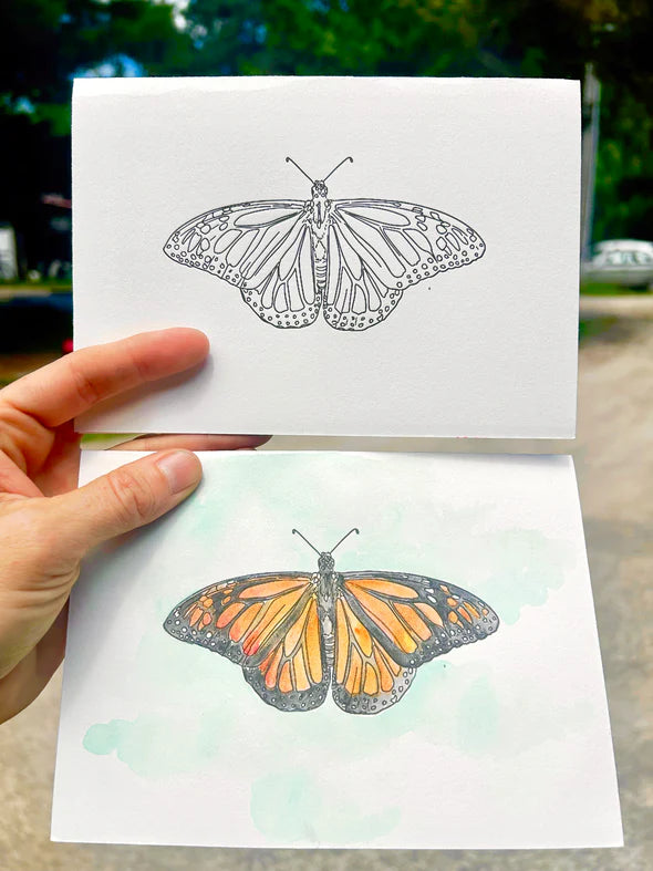 Beam Paintable Cards (With Paint!)