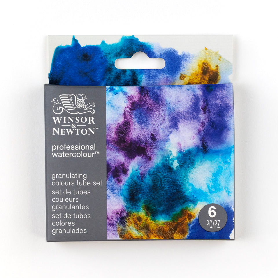Winsor Newton Professional Watercolour Granulating 6x5ml Tube Set