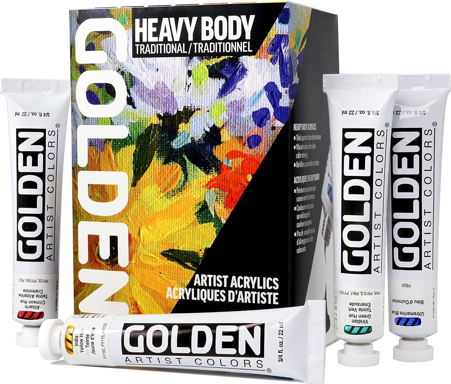 Golden Heavy Body Acrylic Paint Sets