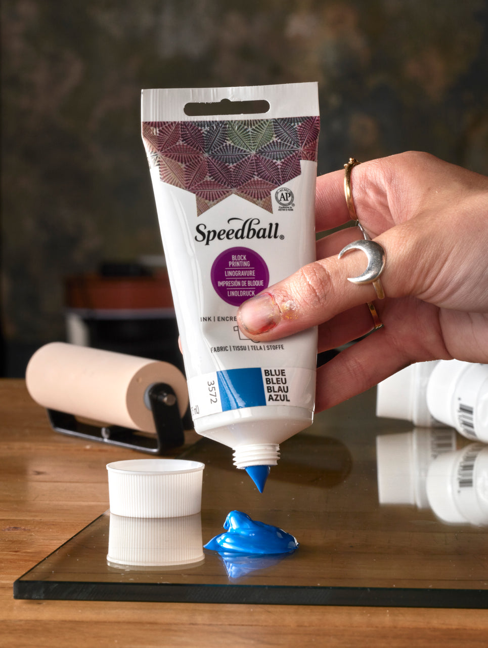 Speedball Fabric Block Printing Ink