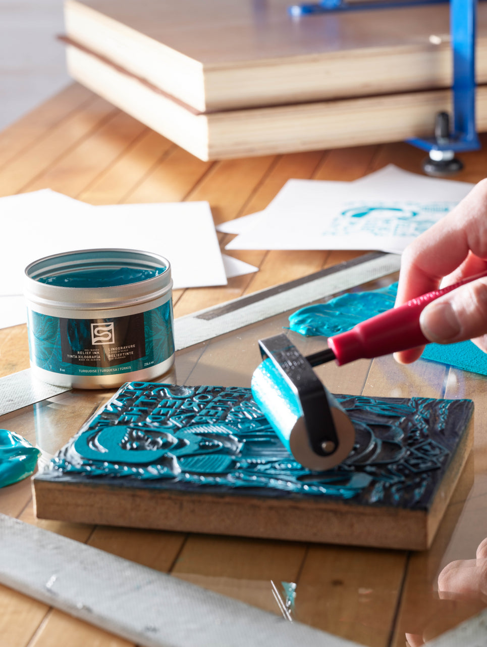 Speedball Mounted Lino Blocks