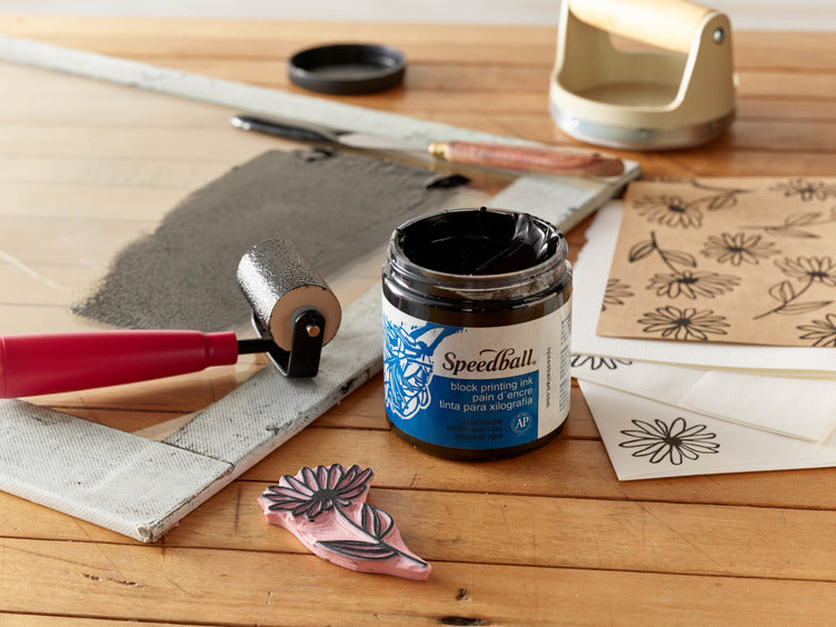Speedball Water Based Block Ink 16oz/473ml