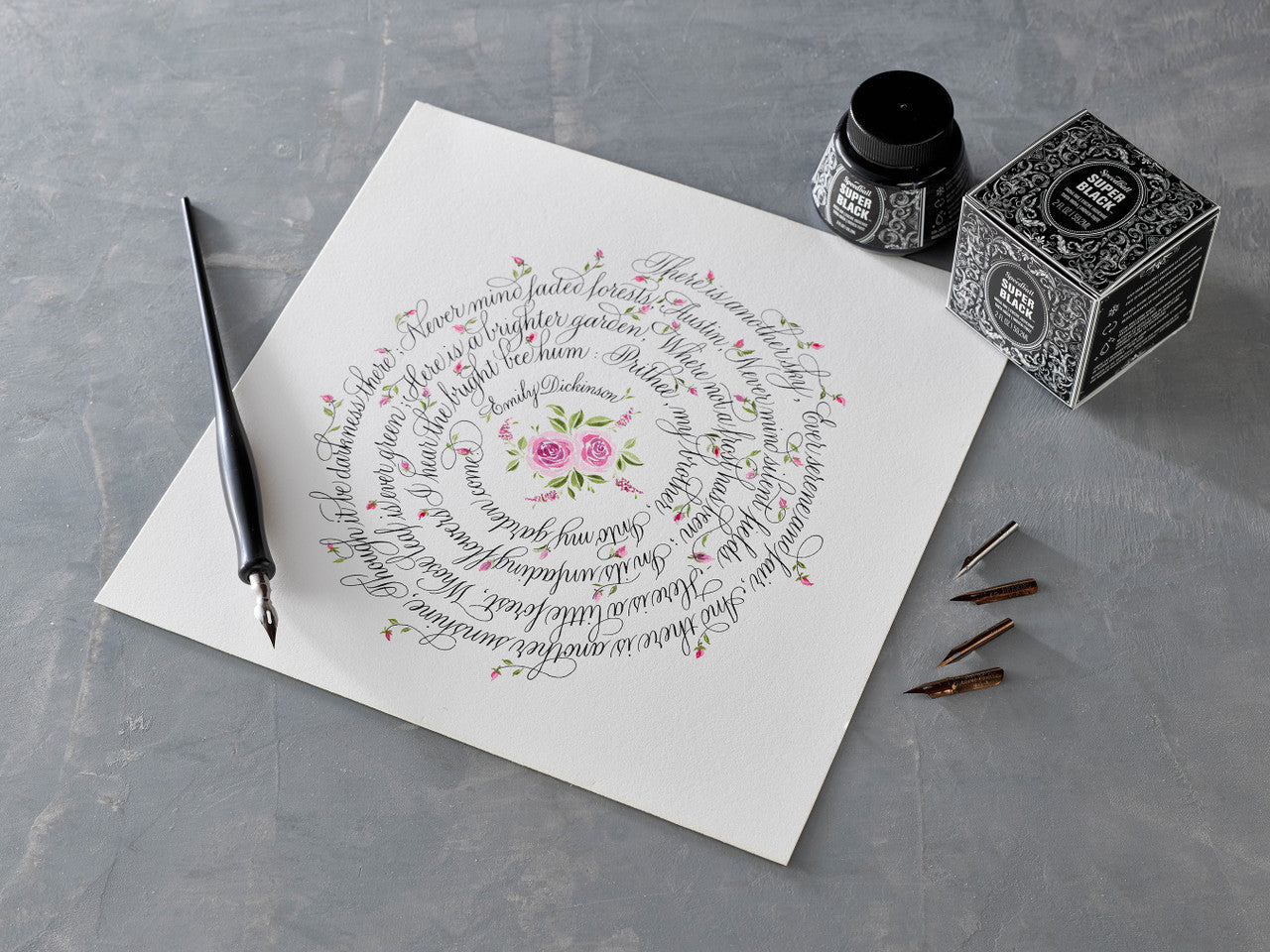 Speedball Superblack India Ink