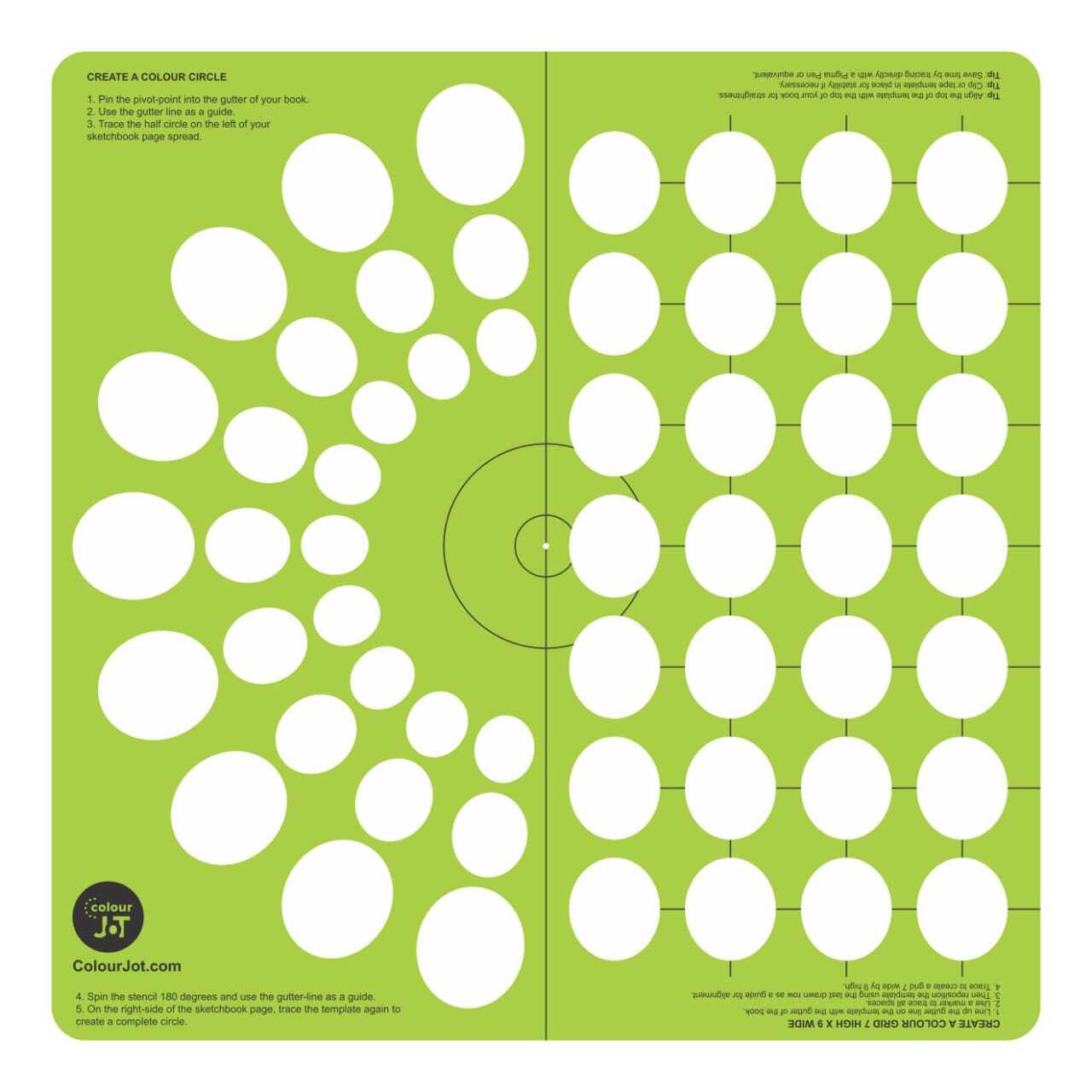 'ColourJot' Swatch Templates