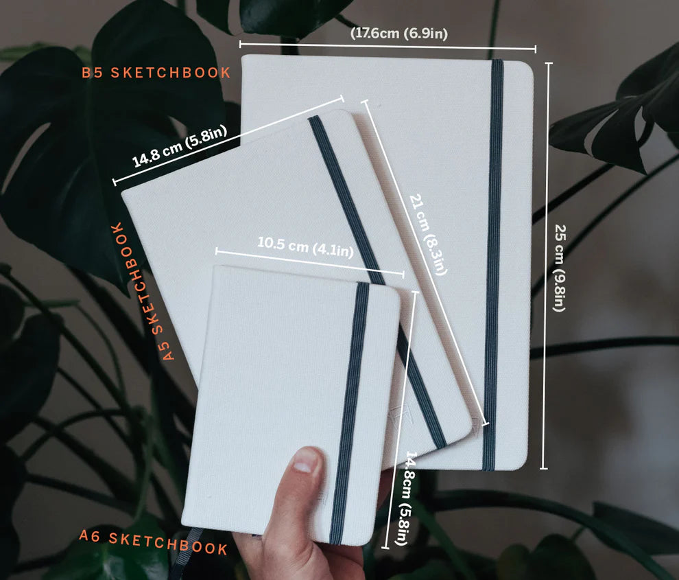 Etchr Portrait Watercolour Sketchbooks