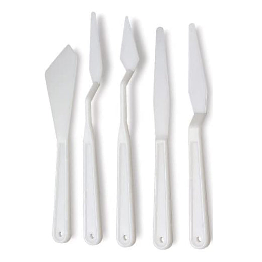 Plastic Painting Knife - Set of 5