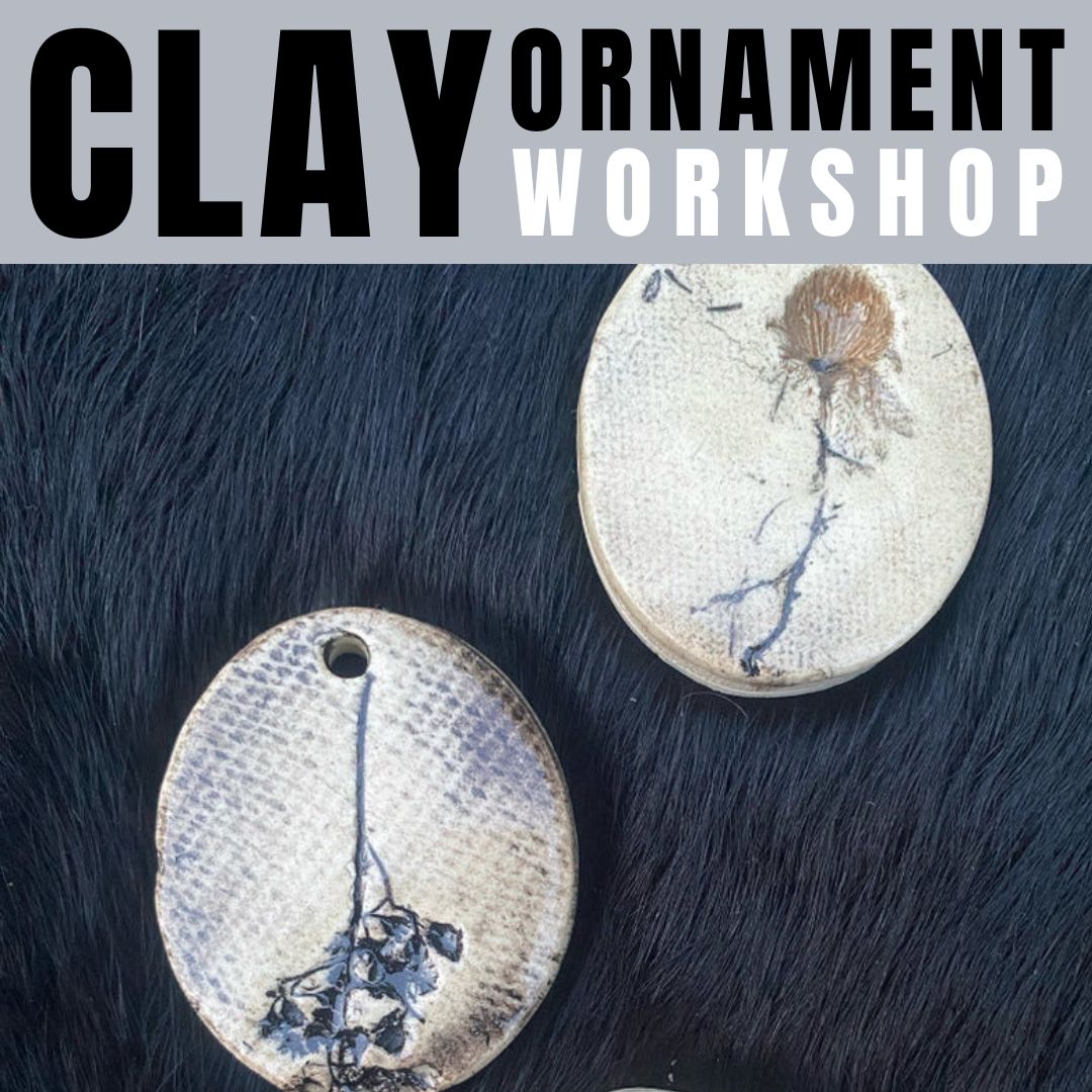 GSA Clay Ornament Workshop