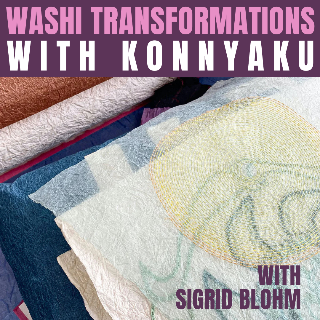 Washi Transformations with Konnyaku