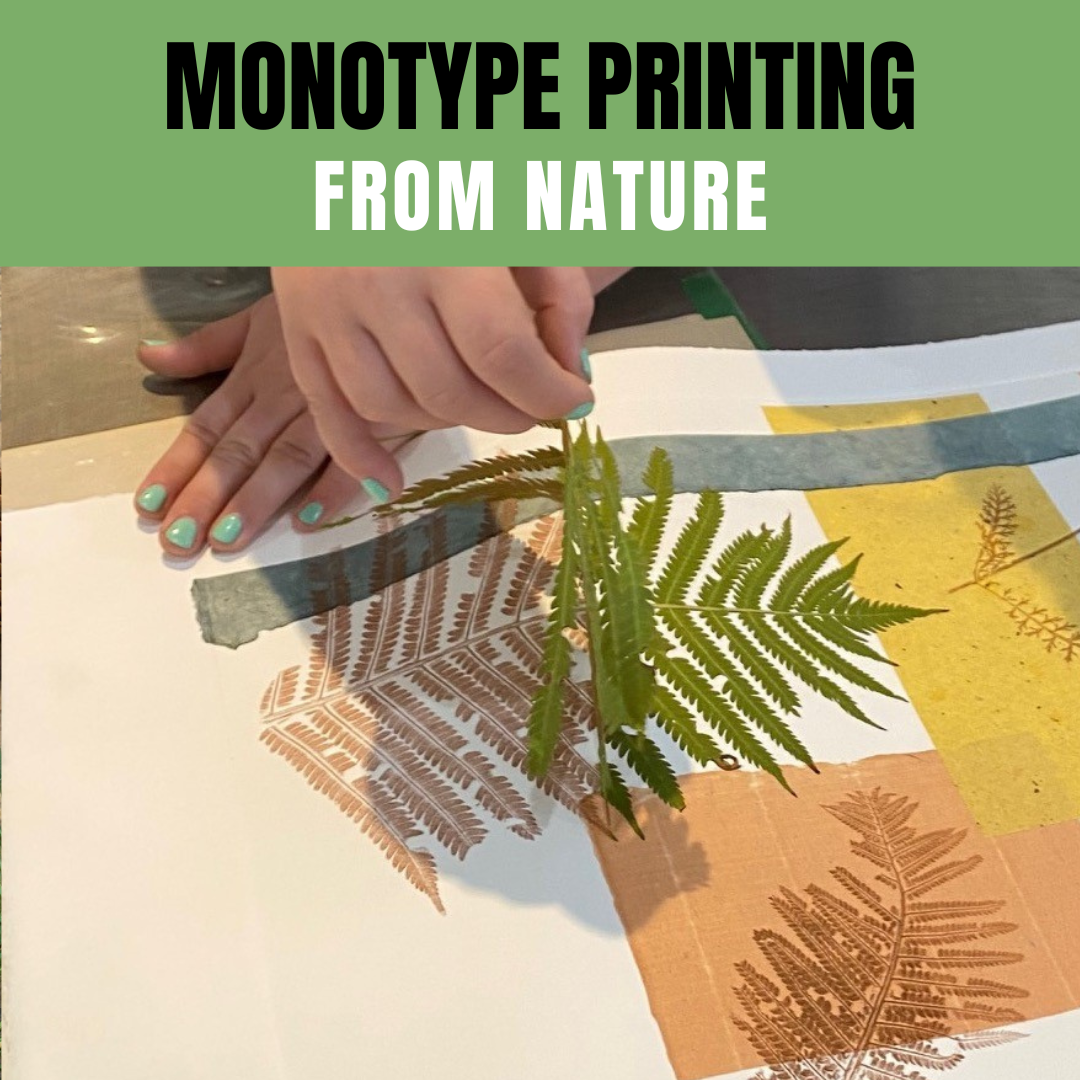 Monotype Printing From Nature