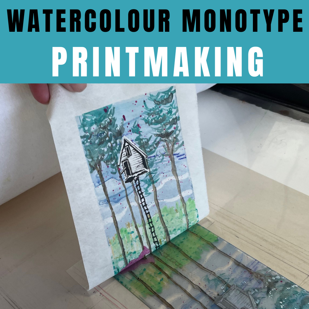 Watercolour Monotype Printmaking