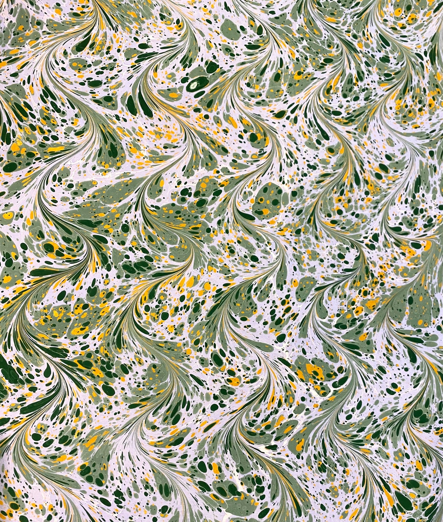 Feuilles Marbled Paper Sheets 20" × 26"