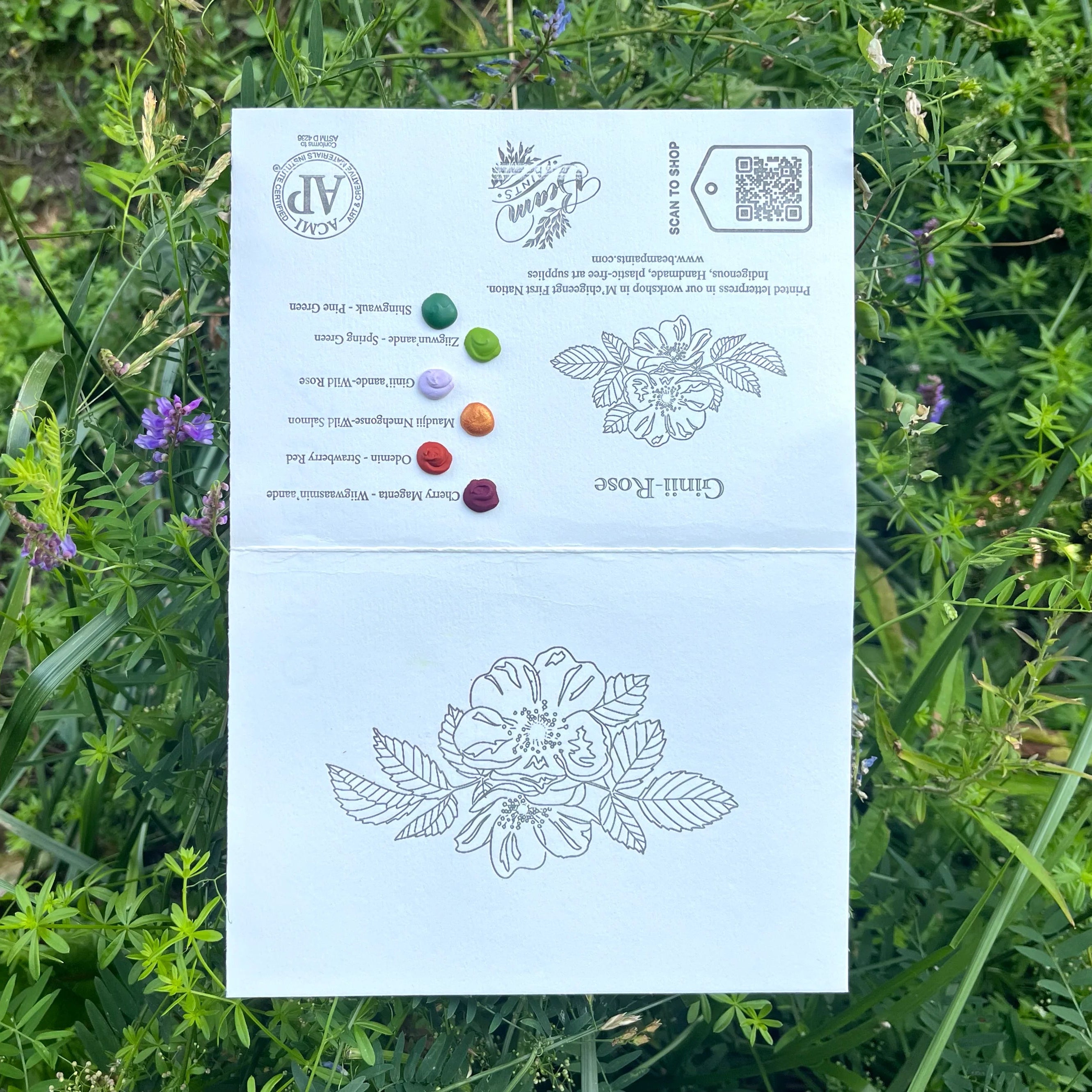 Beam Paintable Cards (With Paint!)