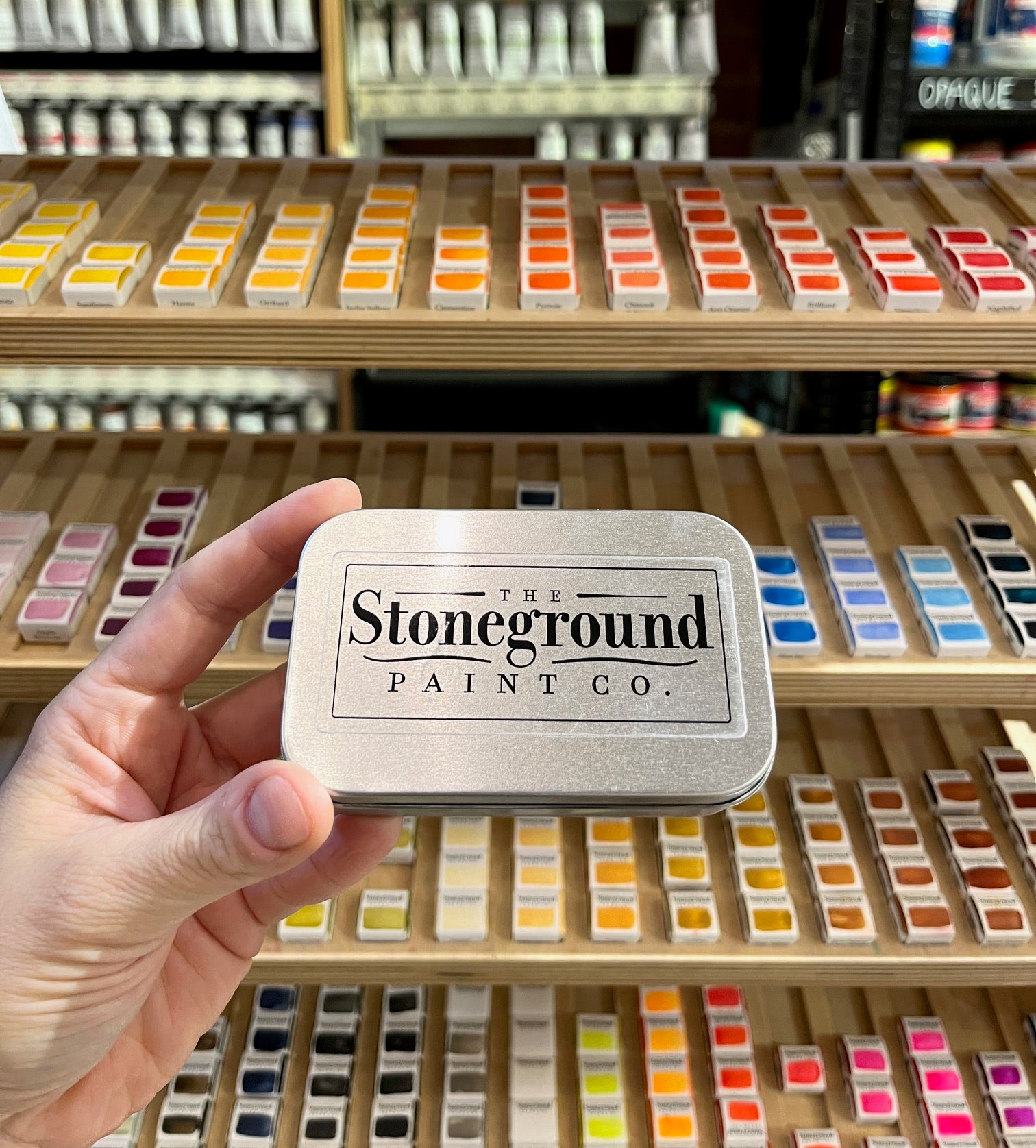 Stoneground Paint Co. Empty Tins