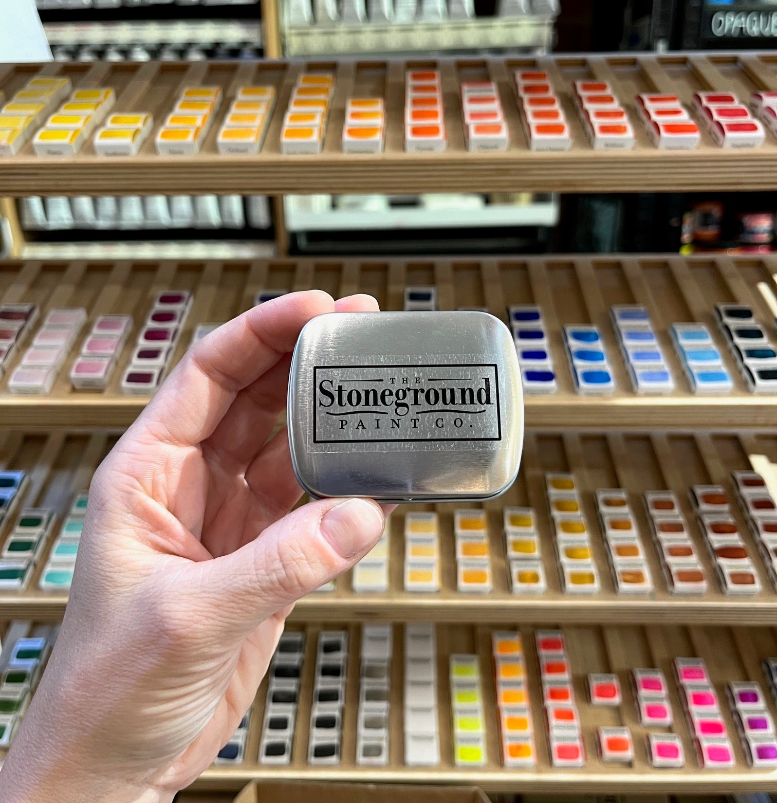Stoneground Paint Co. Empty Tins
