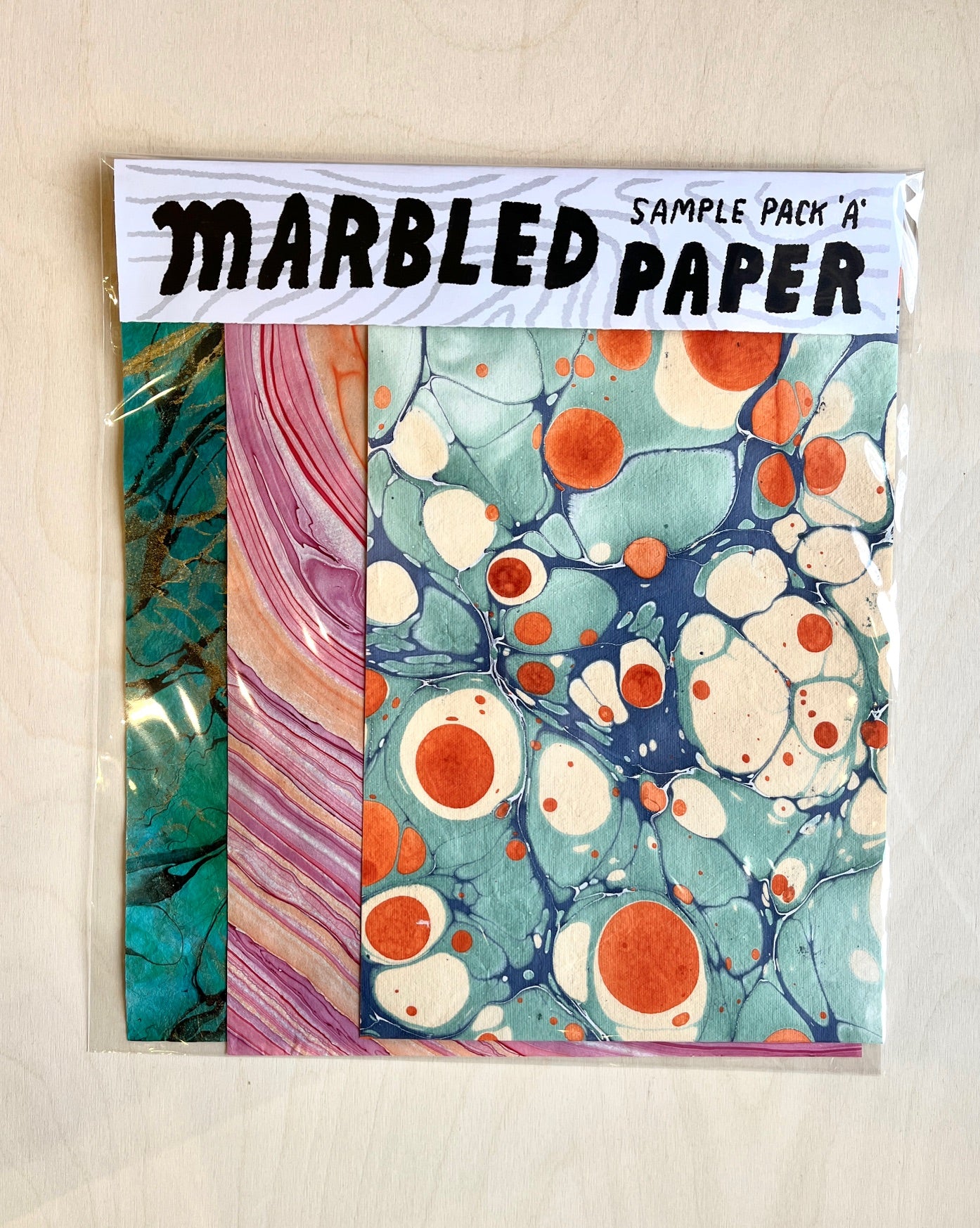 Wyndham Marbled Paper Sample Pack