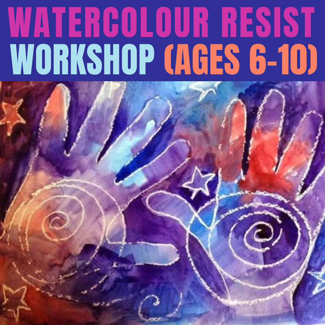 Watercolour Resist Workshop (Ages 6-10)