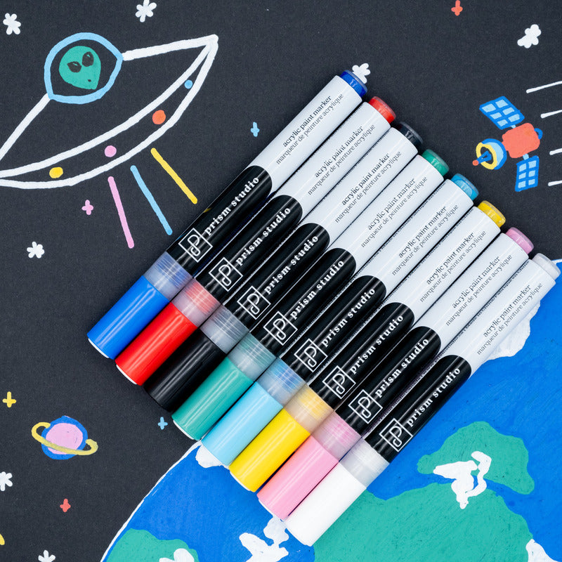 Prism Acrylic Paint Marker Basics 8pc Set