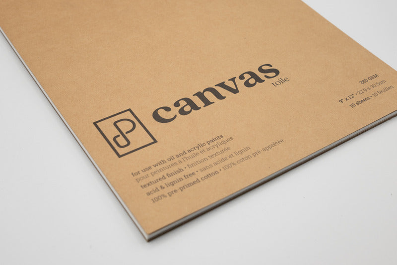Prism Canvas Pad - 9" x 12"