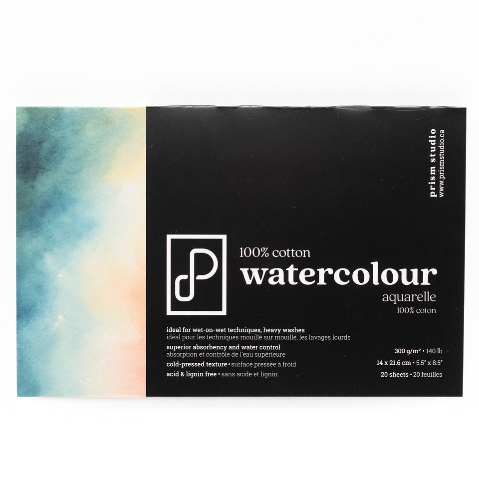 Prism Studio 100% Cotton Watercolour Block
