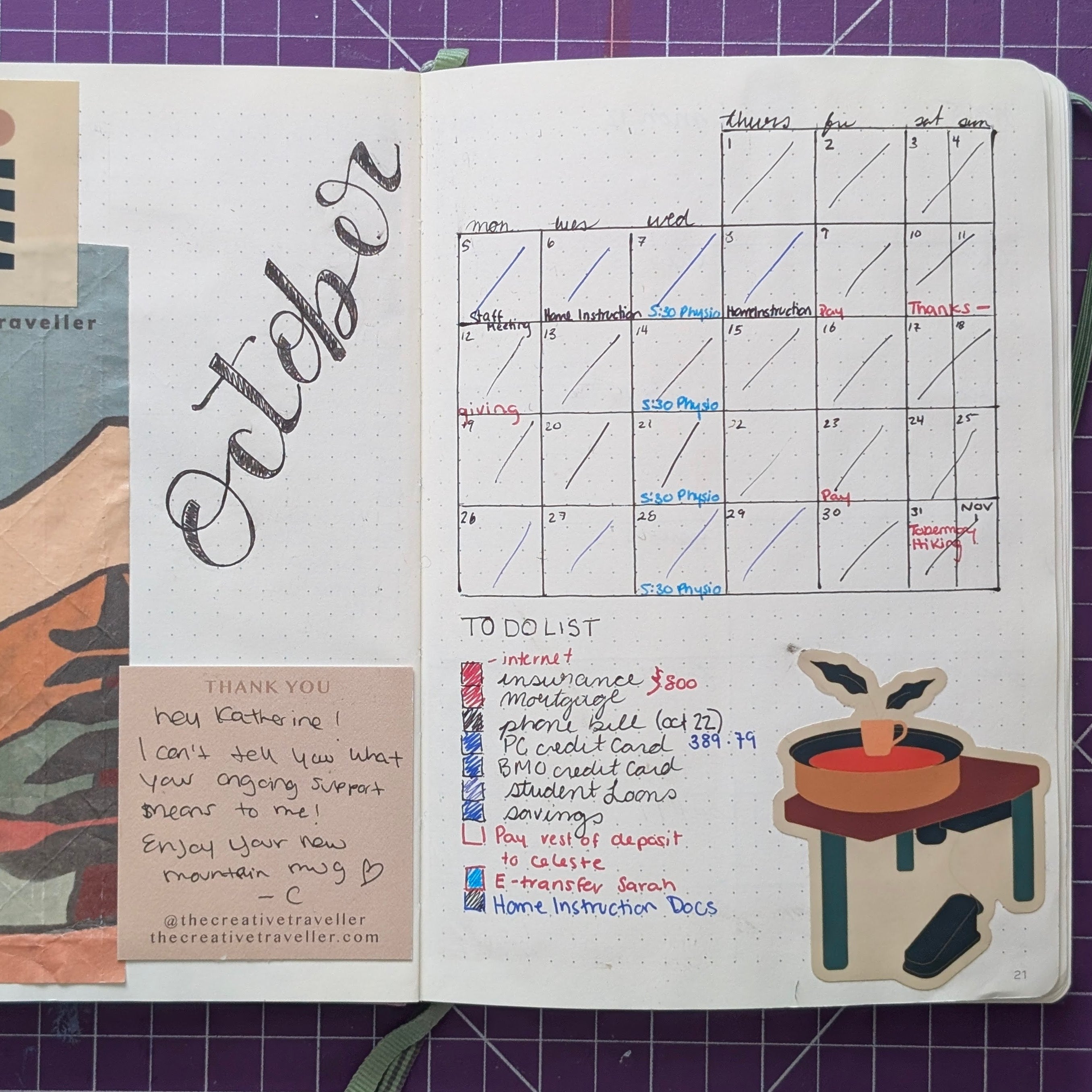GSA Bullet Journaling for Artists & Creatives