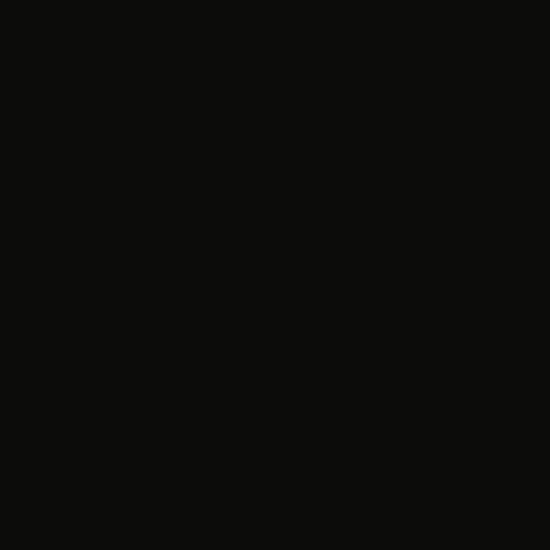 Solid black color swatch