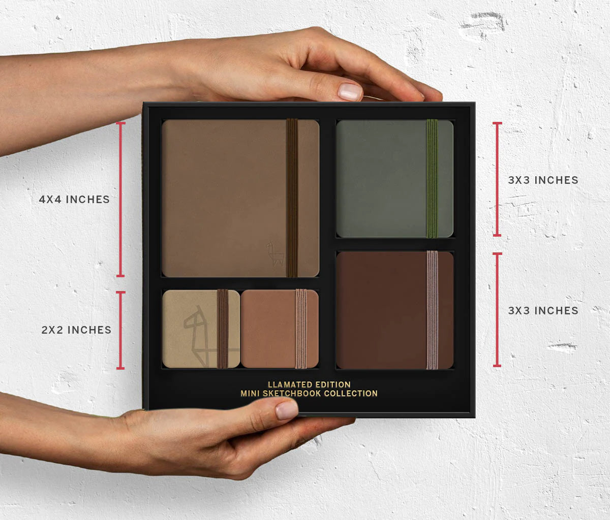 Etchr 'Llamated' Edition Mini Sketchbook Set