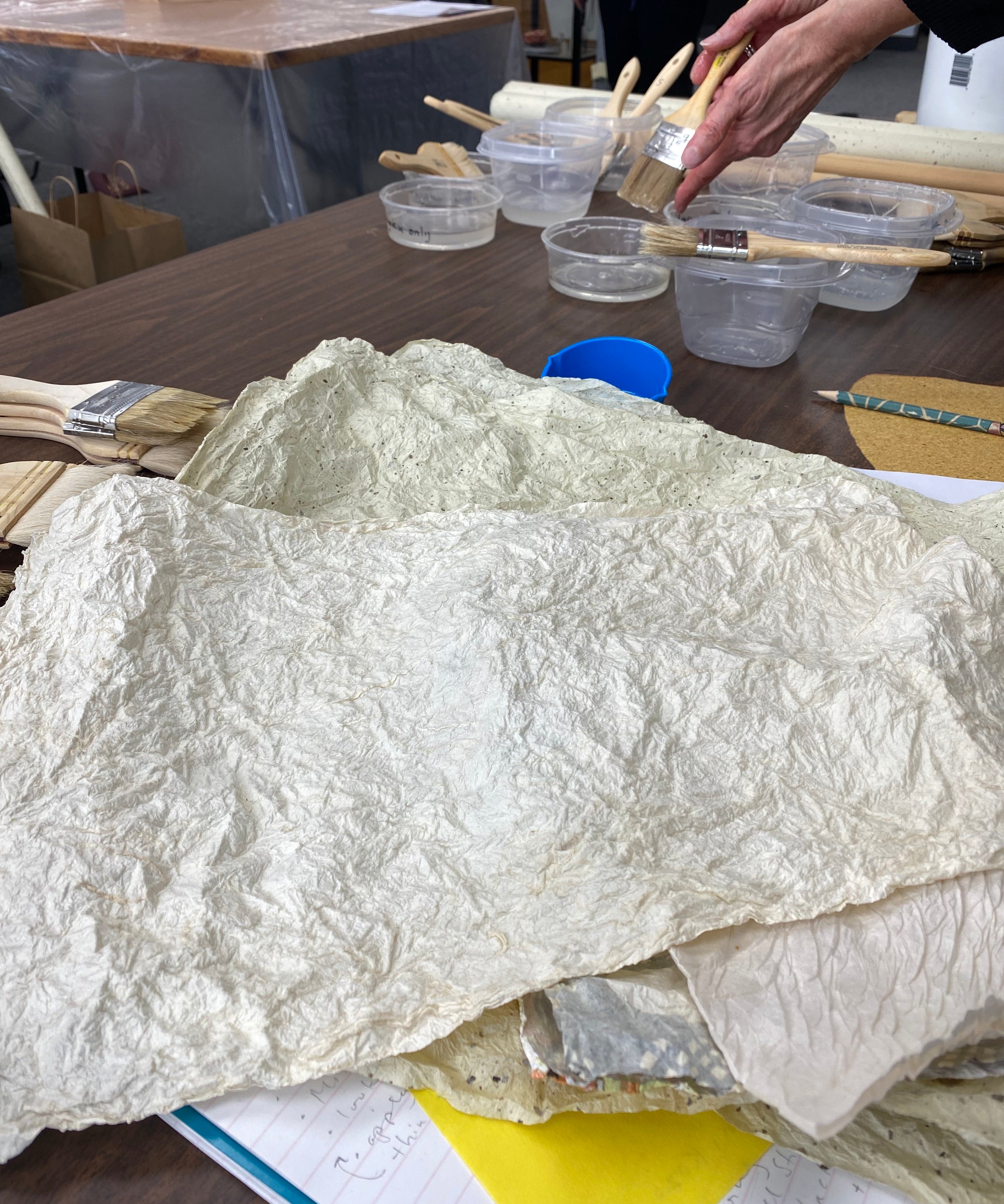 Washi Transformations with Konnyaku