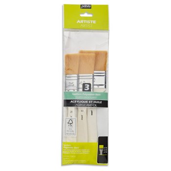 Pebeo Flat Wash Brush Sets