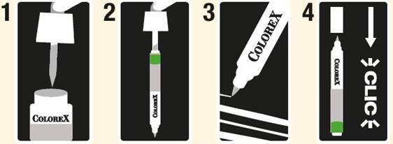 Colorex Watercolour Brush-tip Markers