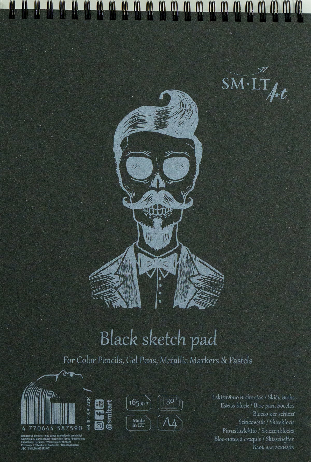 SMLT Black Sketch Pads