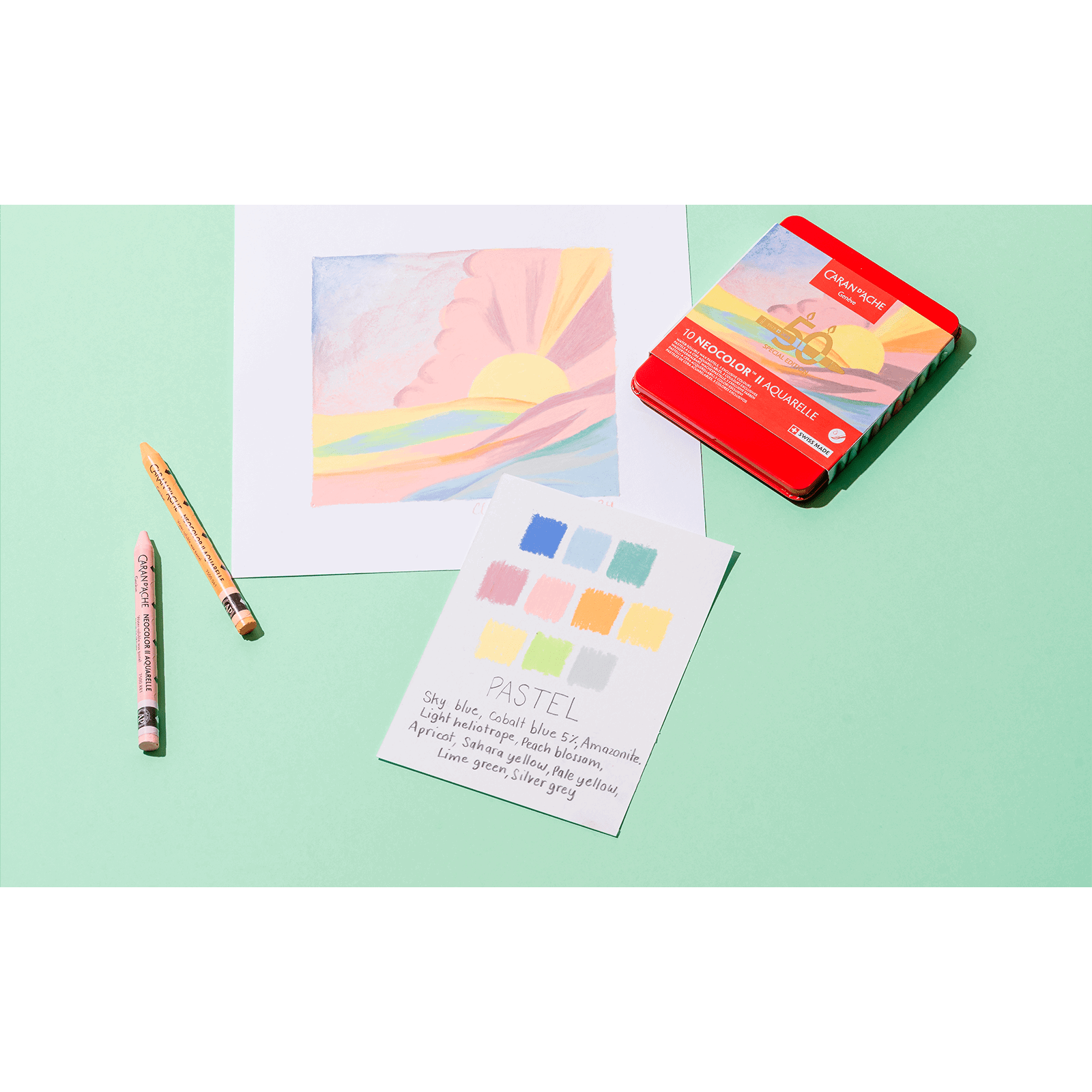 Neocolor II 50th Anniversary 10-Set