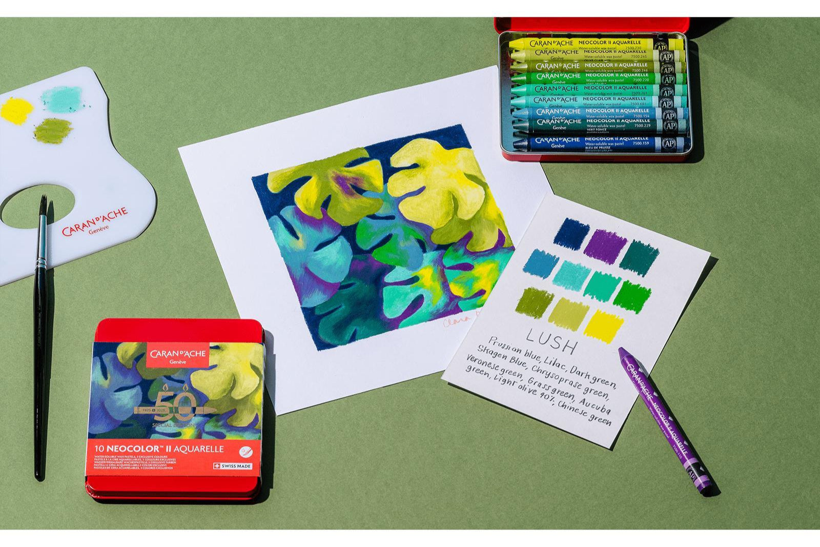 Neocolor II 50th Anniversary 10-Set