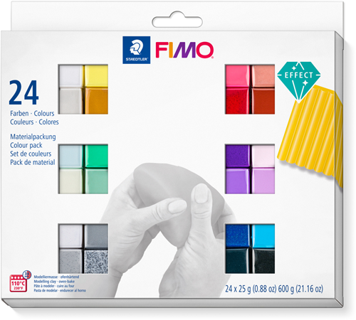 Fimo Soft Polymer Clay Half Block Sets