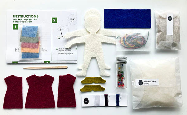 DIY Felt Doll Kits