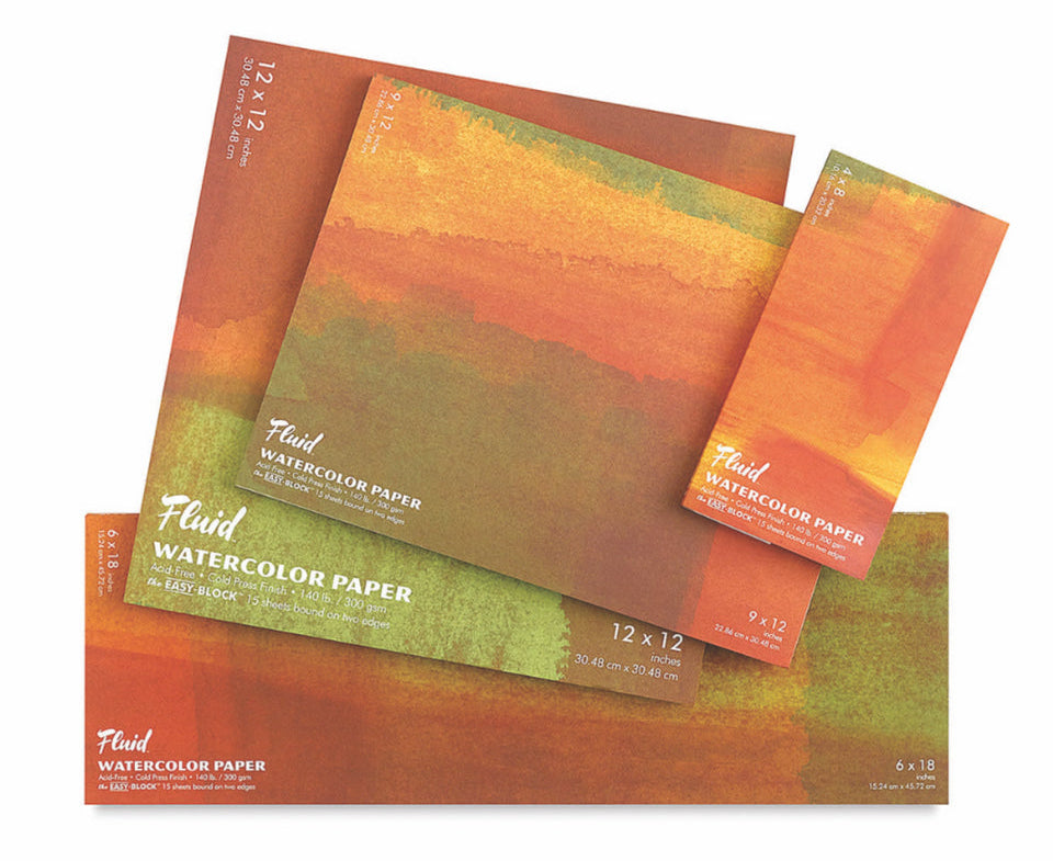 Fluid Watercolour Blocks - Wyndham Art Supplies