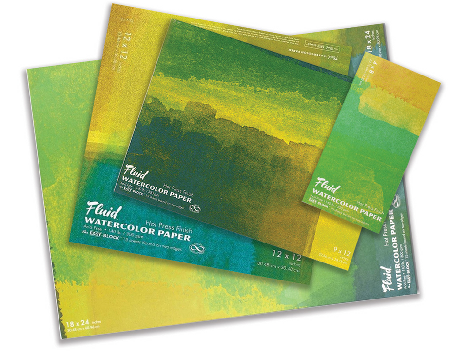 Fluid Watercolour Blocks