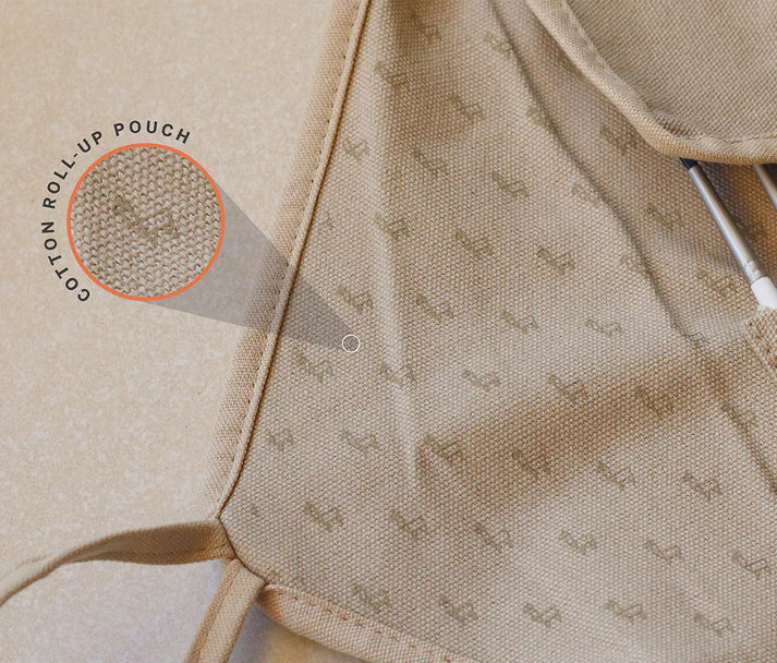etchr Roll up Brush Pouch