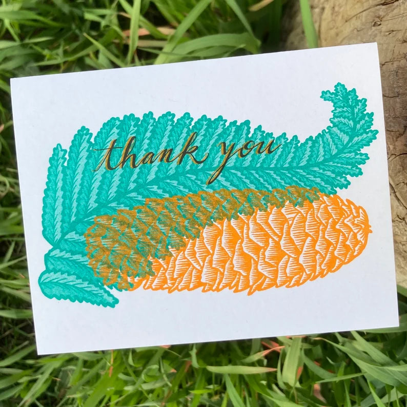 Milk Thistle Paper Greeting Cards
